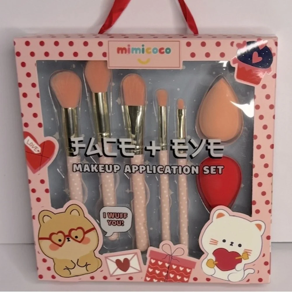 B2G1 Free! mimicoco Face & Eye Makeup Brush and Sponge Set